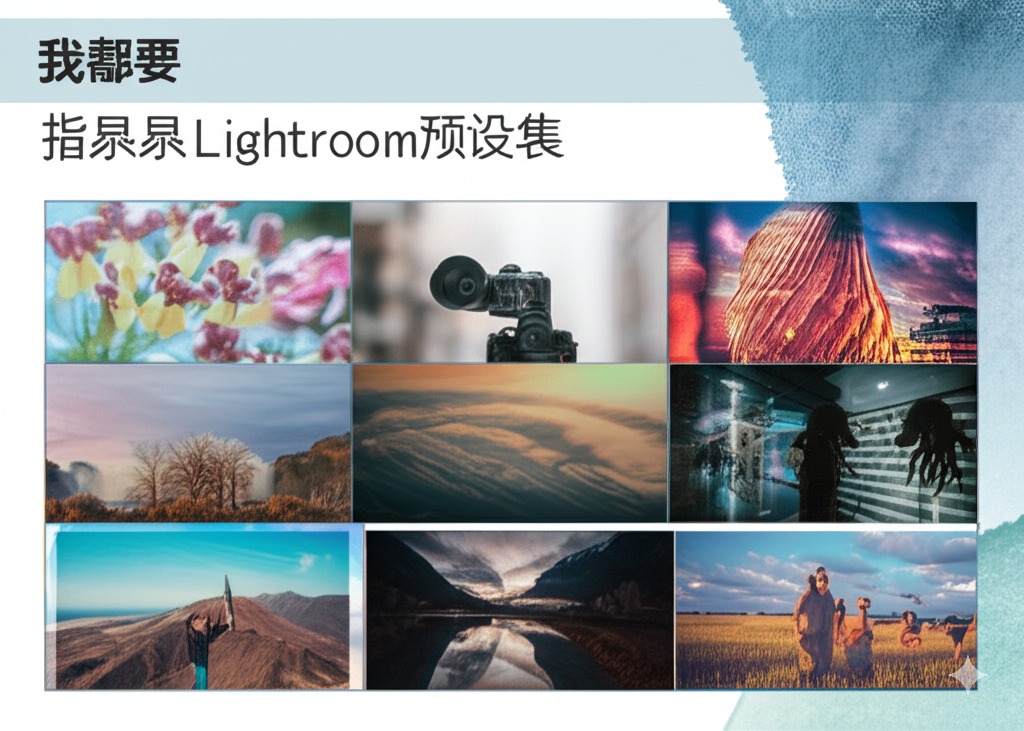 摄影后期Lightroom预设集