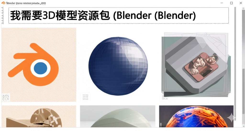 3D模型资源包 (Blender)