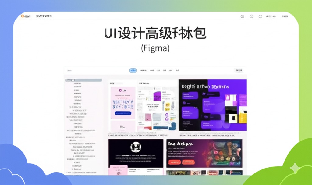 UI设计模板包 (Figma)